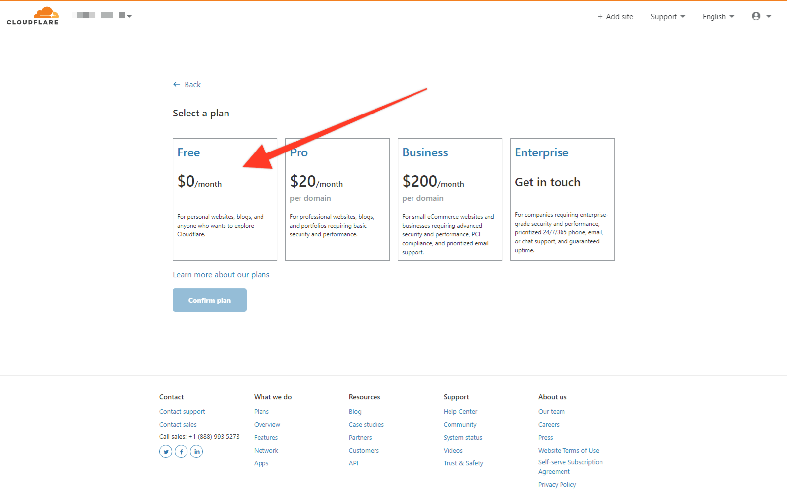 Cloudflare dns