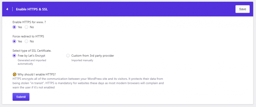 Pressidium SSL Certificate