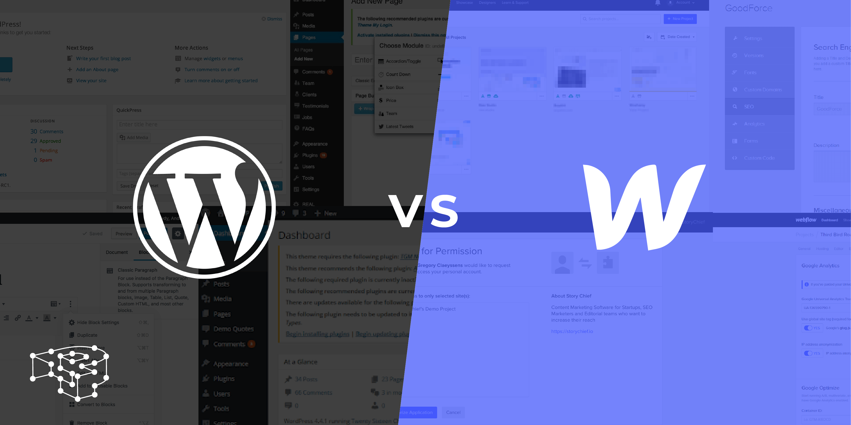 everweb vs wordpress