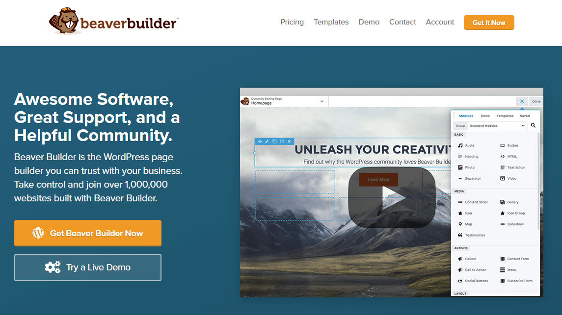 Custom WordPress Website - Customize with Page Builders - Beaver Builder