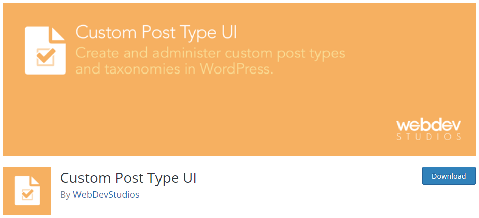custom post type plugin