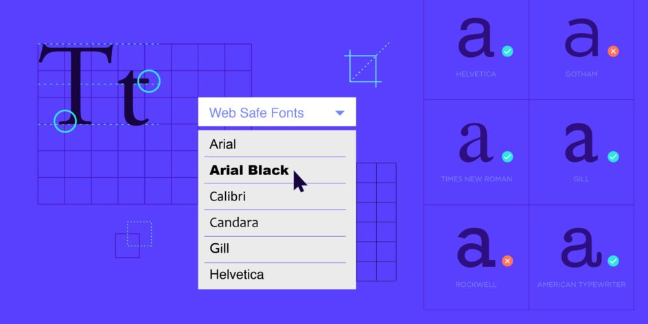 Image for 33 Amazing Web Safe Fonts & Why You Need Them!