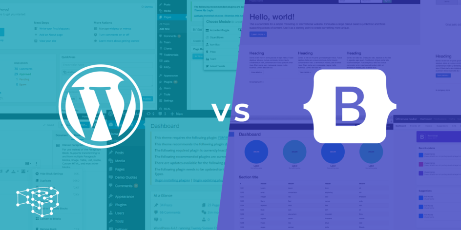 WordPress or Bootstrap: Which Tool to Choose to Build a Website ...
