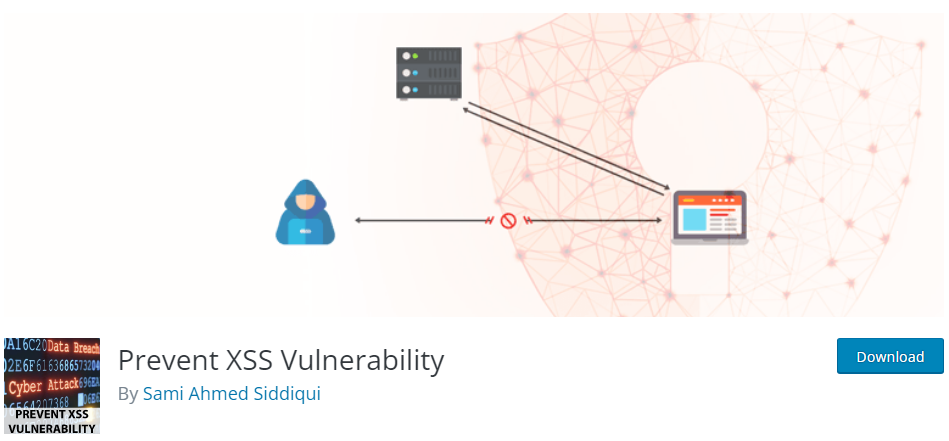 Cross site scripting - Prevent XSS vulnerability plugin