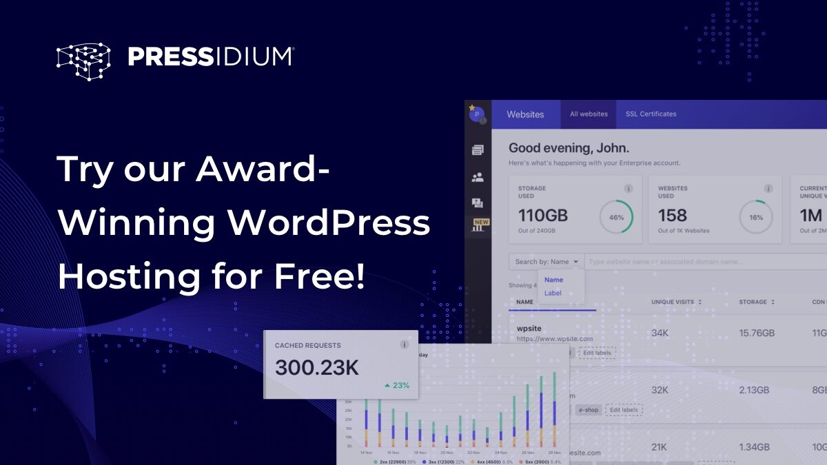 Pressidium® Managed WordPress Hosting - Free Trial