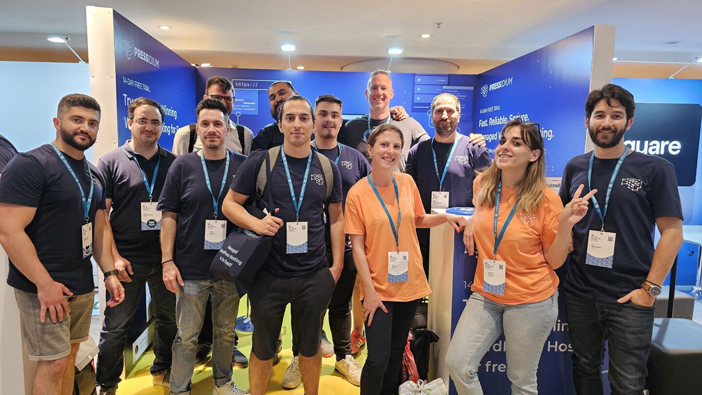 WCEU 2023, Pressidium Team