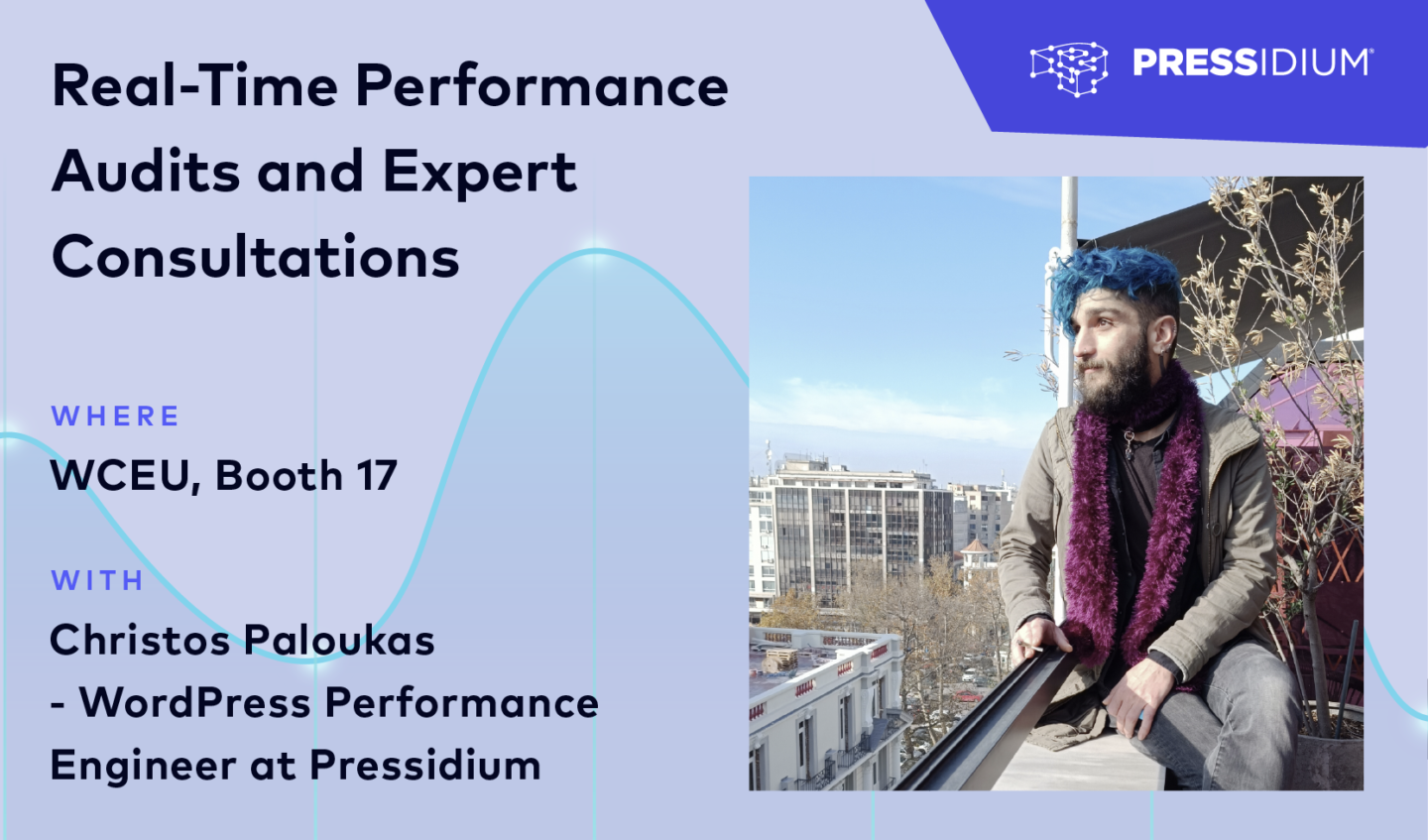 Real-Time Performance Audits and Expert Consultations with Christos Paloukas - WordPress Performance Engineer at Pressidium (WordCamp Europe 2024, Turin)