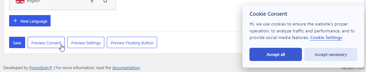 Introducing the Pressidium Cookie Consent Plugin for WordPress Sites - Key Features and Benefits